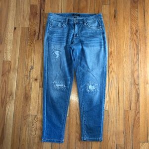 NWOT BHWM Bedazzled/Distressed Jeans